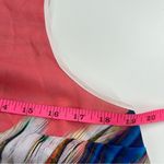 Clover Canyon  Split back tank top triopical floral sz L Photo 3