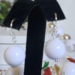 Christmas Winter Necklace with Earrings Set New Silver Photo 6