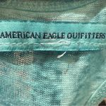 American Eagle Two aqua turquoise summer racerback tank tops size large Photo 8