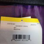 Anne Klein  BLACKBERRY CORDIAL OPEN FRONT WORK CAREER DRESS LONG LENGTH JACKET M Photo 10