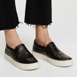 Frye  metallic pewter sneakers Photo 0