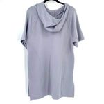 Athleta Cabana Tunic Hoodie Relaxed Oversized Muted Lilac Size XS Photo 3