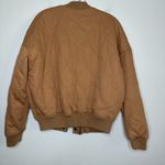 Universal Threads Quilted Puffer Utility Chore Jacket Sz XS Tan Oversized Photo 2