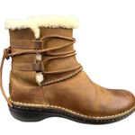 UGG  Brown Shearling Lined Winter Boots Photo 1