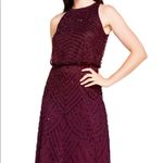 Adrianna Papell Art Deco Beaded Blouson Dress Photo 2