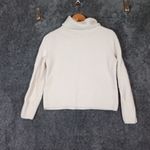 Banana Republic  Ribbed Turtleneck Cashmere Pull9ver Cropped Womens M Photo 3