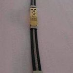 Mens and Womens Fashion Jewellery Bracelet Black Photo 2