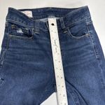 Gap  Womens Denim Universal Jegging Jeans Mid Rise Skinny 0R/25 Blue Distressed Photo 8