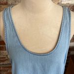 Calvin Klein Jeans Calvin Klein Vintage Light Blue Sleeveless Soft Jean Dress Casual Size L Photo 1