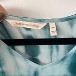 Soft Surroundings  blue tiedye Kaftan dress midi Photo 3