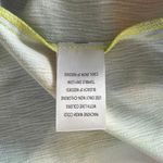 MIKEN SWIM Coverup Sz M Tie Dye Colorful Open Style Drawstring Tassel Front NEW Yellow Size M Photo 7