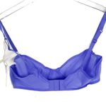 Aerie NWT  SMOOTHEZ Mesh Unlined Balconette Bra Underwire Purple Size 36D NEW Photo 4