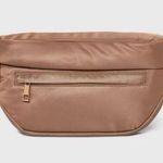 A New Day Athleisure Fanny Pack Bum Belt Bag Brown Zip Pockets Sling Bag Adjust Photo 0