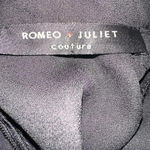 Romeo + Juliet Couture  black sheer long sleeves blouse Photo 4