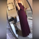 Show Me Your Mumu  SMYM Caitlin ruffle maxi dress in merlot NEW LARGE Photo 3