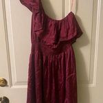 Body Central  Ruffle One-Shoulder Dress size Large Photo 0