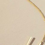 Anthropologie Initial Necklace Photo 0