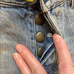 Free People  Eliot Baja Embroidered Belt Cheeky Cut-offs Denim Shorts A166 Photo 6