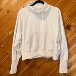 Free People movement westlake funnel cowl neck crop sweater in cream Photo 2