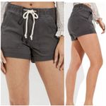 American Eagle Outfitters Gray Cargo Utility Tomgirl Shorts Size 6 Cuffed Photo 1