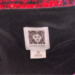 Anne Klein Womens Red Purple Jersey Knit Pullover 3/4 Sleeve Dress Size 14 Photo 6