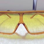 Yellow Oversize Sunglasses Photo 0