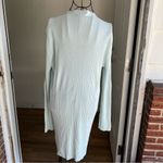 Eileen Fisher  Light Blue Open Front long casual minimalist cardigan size Large Photo 5
