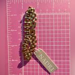 Nadri Matte Brass Cuban Elegant Gold Photo 3