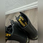 Dr. Martens  1460 Women's SZ 5 Pascal Nappa Zipper Black Leather Boots Photo 5