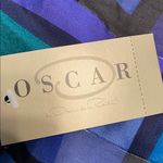 Oscar de la Renta OSCAR DE LA RANTE Colorful Striped Scarf 100% silk brand new length 52” wide 11” Photo 7