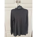 J. McLaughlin Gray Mock Neck Long Sleeve Tunic Top Womens Size M Photo 4