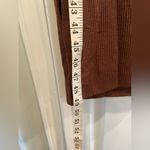 NWT Time & Tru Maternity Size L Brown Ribbed Knit Long Sleeve Maxi Dress Size L Photo 6