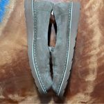 L.L.Bean Stonington Nubuck Leather Slip On Comfort Shoes size 8.5 Tan brown Photo 6