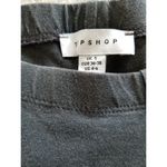 Topshop Womens Leggings Gray Washed Look Pull On Casual Stretch Pants Size 4-6 Photo 1