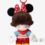Dimoo World X Disney Minnie’s Balloon Vinyl Plush Pendant Keychain Yellow Photo 0