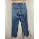 Old Navy Women's  Blue Denim High Rise Straight Jean Size 2 Petite Photo 1