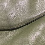 Stone Mountain Green Leather Shoulder Bag Photo 4