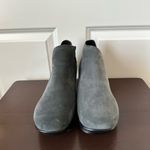 Skechers  Air-Cooled Memory Foam Parallel Ditto Charcoal Suede Wedge Booties 10 Photo 1