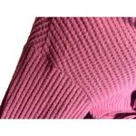 Popular Basics Womens  Thermal Knit Twist Front Blush Long Sleeve Top - Sz XL Photo 1