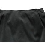 JS Collections JS Collection Womens Black Trumpet Skirt Sz 12 Back Zipper Satin Party Cocktail Photo 2