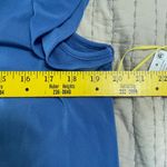 CeCe  Large Blue Ruffle Sleeve‎ Blouse NWT Photo 3