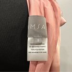 Amsale Rose Pink Drape Asymmetric Hem Satin Cocktail Dress Size 8 Photo 8