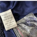 Parker  Black‎ Illusion Sequin Blue Cocktail Sheath Mini Dress Size L NWOT $460 Photo 12