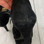 Gianni Bini open toe heeled booties black sz 7.5 women Photo 8