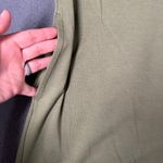 Time and Tru Dress Womens M Green Short Sleeve V Neck Casual Stretch Pockets Size M Photo 5