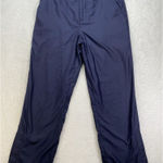 Ralph Lauren Golf Activewear Pants Women's Navy blue Size 4 ankle snaps lined Photo 0