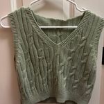 Green Sweater Vest Size XS Photo 0