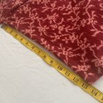 Knox Rose pullover top waffle style long sleeve crewneck vine print Sz small NWT Photo 1