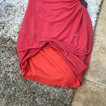 Y2k Codigo strapless body con dress w/ side cut out Sz Small Coral? Party Hoco Pink Photo 5