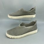 Ilse Jacobsen Hornbæk Tulip Shoe Womens US 7 Gray Laser Cut pattern Comfortable Photo 1